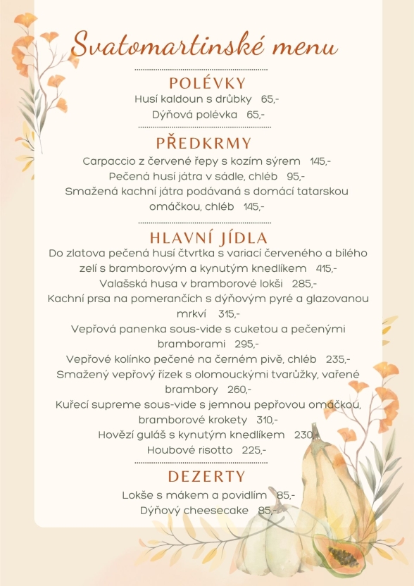 Beige Orange Watercolor Illustrative Autumn Thanksgiving Menu (2)